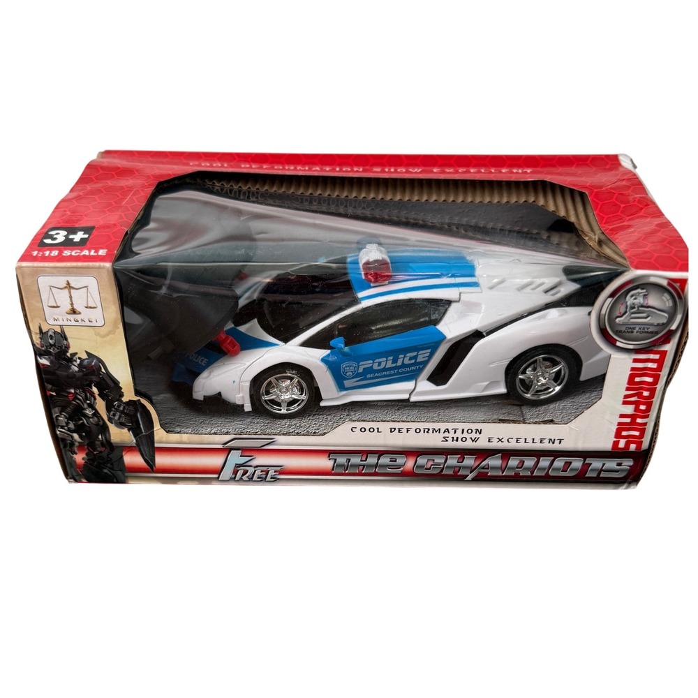 Mingkei The Chariots Morphos RC Police Car Kids 1:18‎